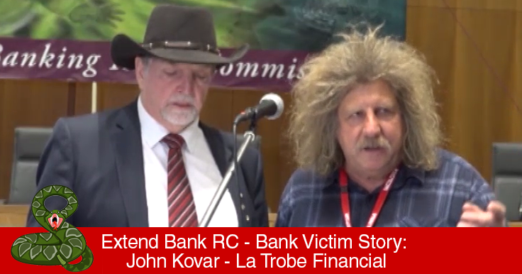 Extend Royal Commission - Bank Victims Compensation